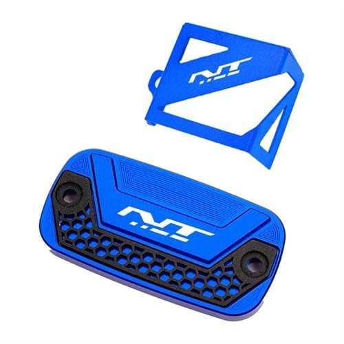 Tapa de depósito de líquido de frenos para tus rutas en la NT1100 2021-2023, kit de 2 piezas azul