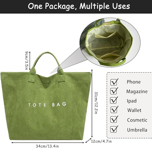Bolso de ante falso grande para mujer miniatura 4
