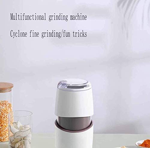 ZOUSHUAIDEDIAN Kaffeemühle Electric, Kaffeebohnenschleifer Elektrische Mühle Gewürzschleifer, tragbare u. Kompakte… – Bild 3