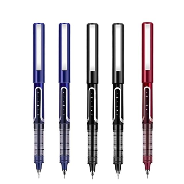 Stylos à bille anti-bavure encre gel séchage rapide pour étudiants et gauchers
