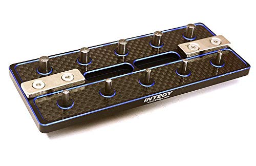 Integy Blue 20 Positions Pinion Gear Carrying Storage Rack for