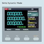 OWON Programmable DC Electronic Load OEL6015, DC 600V 15A Maximum 150W, USB/RS232, CV CC CR CP 4 Operation Modes, 5kHz Dynamic, Lab Bench Power Tester with 2.8” TFT Color LCD Display - Image 4