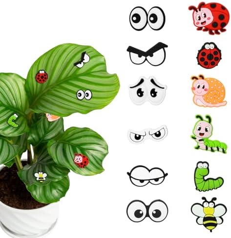 Plant Magnets for Potted Plants, 12pcs Plant Decorations Plant Ma...
