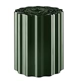 EXCOLO Grüne Mähkante Wellenform Sinuswelle Rasenkante Beeteinfassung Beetumrandung Rasenbegrenzung Raseneinfassung