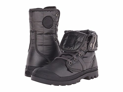 Palladium Women's Pallabrouse Bgy EXN Combat Boot, Dark Gray, 6 M US