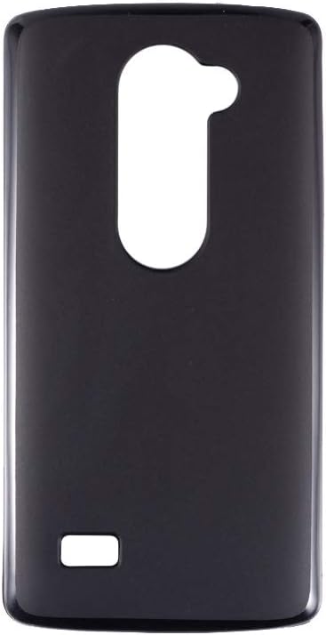 LG Leon H340N H324 Case, Scratch Resistant Soft TPU Back Cover Shockproof Silicone Gel Rubber Bumper Anti-Fingerprints Full-Body Protective Case Cover for LG Leon LTE (Black)