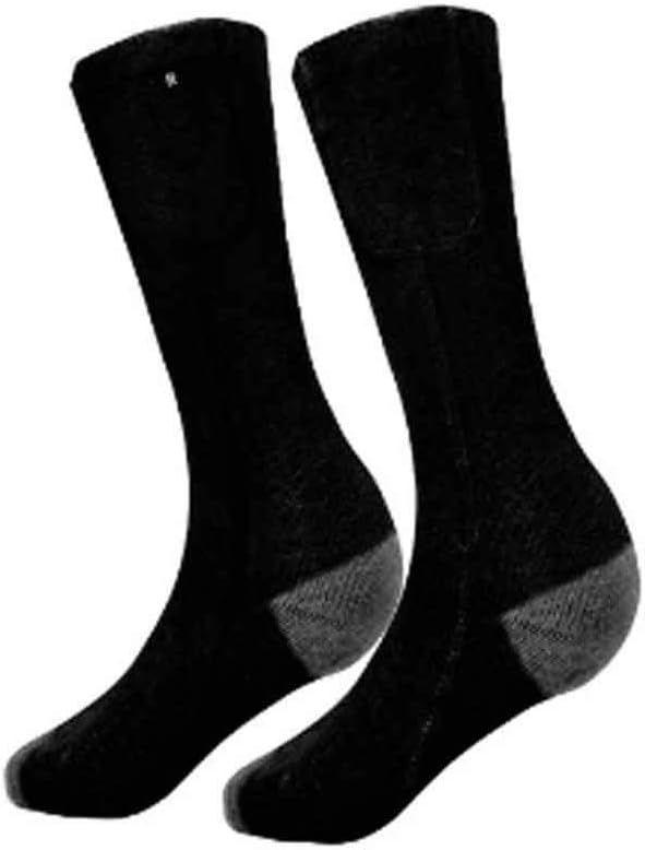 Unisex Thermal Cycling Compression Socks Non-slip Heated Cotton Sport Electric Warm High Sock with Battery(D,L code)