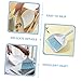 Beavorty Mini Broom and Dustpan Set for Easy Desktop and Car Cleaning Compact Lightweight and Convenient Home Cleaning Tool Pet Hair Office and Dorm Use