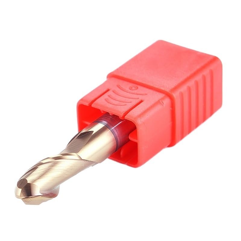 Fraise à bout sphérique pour commande numérique et gravure 3D sur métal - 3