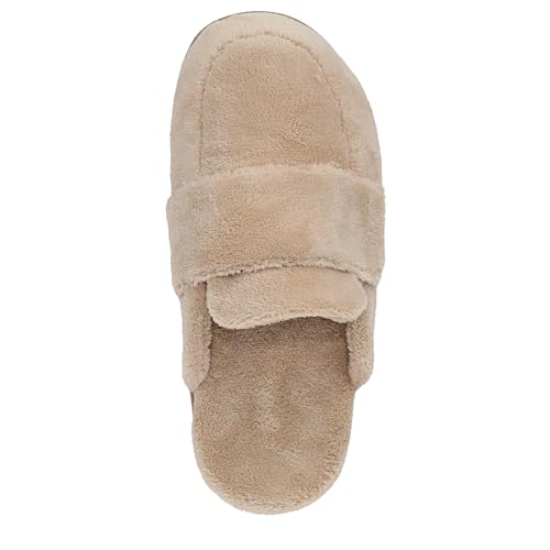 Image of Vionic Women's Gemma Mule Slipper - Comfortable Spa House Slippers that Include Three-Zone Comfort with Orthotic Insole Arch Support, Soft House Shoes for Ladies