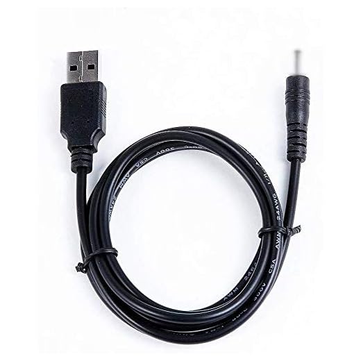 Yustda New USB PC Charging Cable PC Laptop Charger Power Cord for Sony D-ES52 D-ES52CK D-ES55 D-ES55CK Sports Discman ESP2 Portable CD Walkman Player DES52 DES52CK DES55 DES55CK