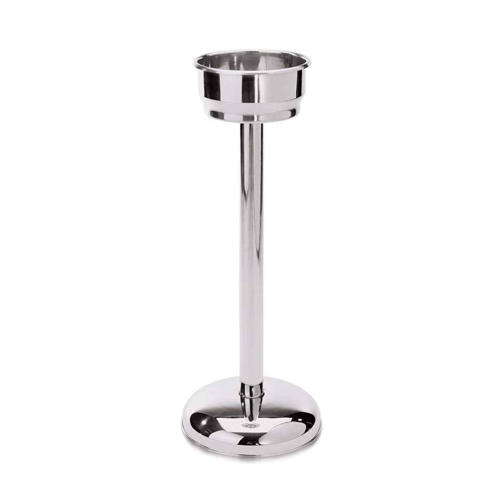 WAS 1527 680 Chromnickelstahl Flaschenkühlerständer für Alle Flaschenkühler, 18cm Durchmesser, 68cm Höhe