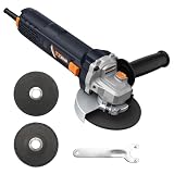 MAXXT 125 mm Winkelschleifer, 1700 W mit Überlastschutz und Sanftanlauf – 12.000 U/min für präzises Schneiden, Schleifen und Polieren