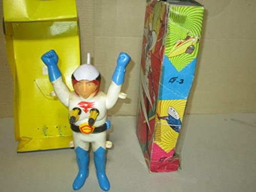 あんそにい【ガッチャマン 角折 マント欠 動作確認済】ブリキ ゼンマイ歩行TIN あんそにい【ガッチャマン 角折 マント欠 動作確認済】ブリキ