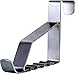 Pro Chef Kitchen Tools Over Door Hook - Bath Towel Hooks - Behind Door Jewelry Holder Clothing Organizer - Office Cubicle Purse Hanger for Hand Bags Coats - No Drill Towel Rack for Bathroom Storage