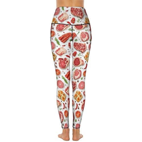 Legging d'entraînement pour femme contrôle du ventre et poches