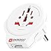 Produktbild SKROSS - 1.500266 World to Europe Travel Adapter (Shuko) mit USB 1.0 Buchse 5,0 V DC/Max. 2,4 A - Leistung und Spannung 100V  1600W / 250V  4000W