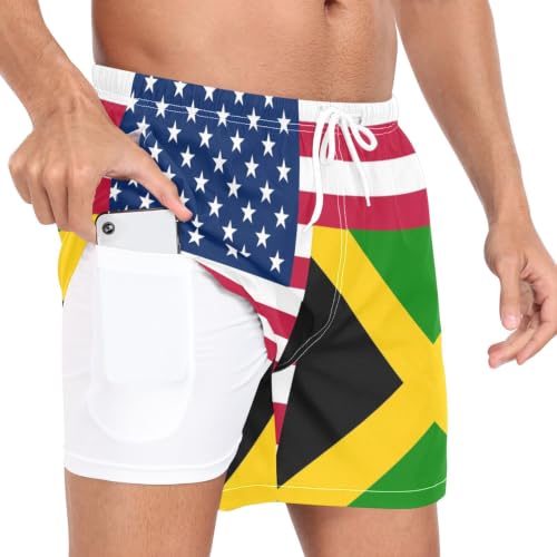 Short de bain homme imperméable Yuiboo et sa doublure intégrée