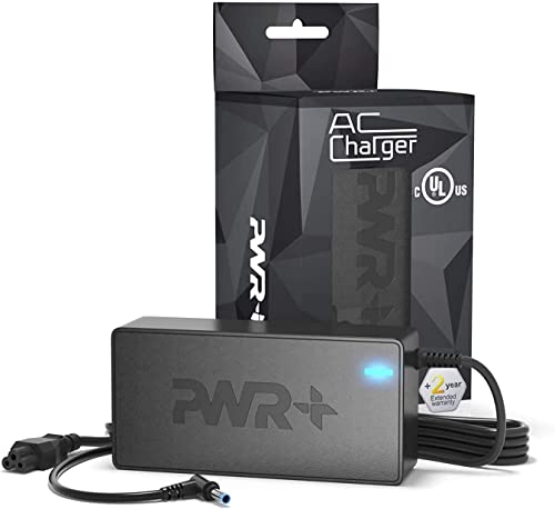 Laptop Charger For Hp Probook Elitebook Pavilion X360 Envy Stream: 450 G5, 640 G2, 650 G2, 840 G3, 840 G4, 840 G5, 850 G5, 1030 G2 And More 741727-001 710412-001 Power Adapter Ul Listed Smart Blue Tip #TOP2