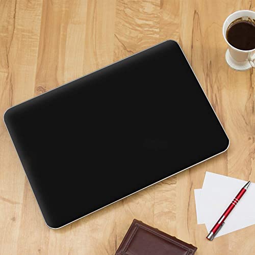 Image of SUNBIRD 15 15.6 inch Laptop Notebook Skin Vinyl Sticker Cover Decal Fits 13.3 inch 14 inch 15.6 inch 16 inch HP Lenovo Apple Mac Dell Compaq Asus Acer /Solid Black (12 X 18 Inch- 2Pcs) (Matte Black)