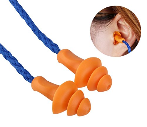 MINGZE Riutilizzabile in morbido silicone con filo...