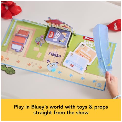 Bluey Beat the Parents juego de mesa miniatura 4