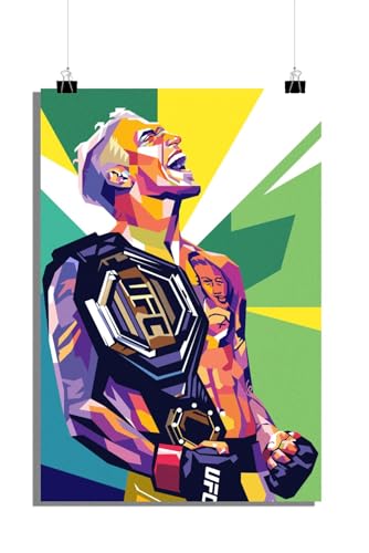 Poster Charles Oliveira UFC pour sublimer les murs de votre salon ou de votre salle de sport