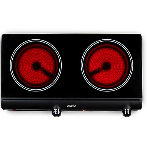 DOMO DO339KP Keramische Kochplatte - ECO - 2 Kochfelder - Ø 18 cm – Bild 3
