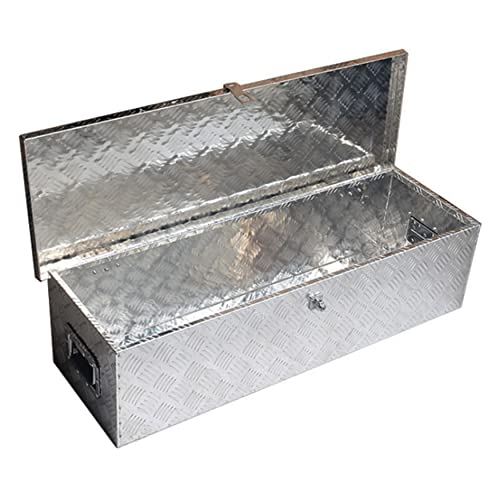 Wflnhb Tool Box Truck Storage Box Portable Utility Tool Cabinet W/Lock And 2 Keys,39X 13 For Trailer Pickup Atv Truck Underbody Toolbox Flat Underbed Camper Rv #TOP18