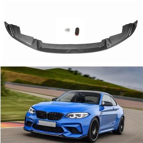 Spoiler de pare-chocs avant F87 M2 Competition look carbone