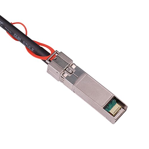 Image of 10Gtek for Brocade 10G-SFPP-TWX-0101 Direct-attached SFP Twinax copper cable Active 1-Meter For Cisco 10-Meter(32ft)