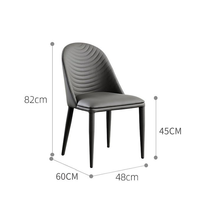 Sedia da Scrivania Sedia da pranzo leggera di lusso, moderna, semplice, for la casa, sedia nordica italiana, comoda trucco for hotel