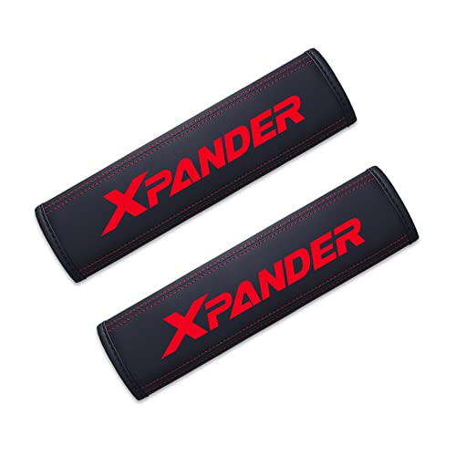 AWRDFCGB Xpander Gurtpolster Rot Schwarz 2er Set