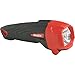 Energizer 2AA LED Rubber Flashlight, Black/Red