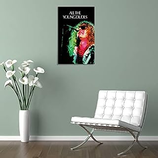 KINGSENS Poster de musique All The Young Dudes David Bowie Poster décoratif sur toile Art mural 20 x 30 cm - Les Beatles, Paul McCartney, John Lennon, RIngo Starr, George Harrison KINGSENS Poster de musique All The Young Dudes David Bowie Poster décoratif sur toile Art mural 20 x 30 cm – Image 5