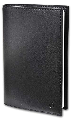Tarfiletero Quo Vadis SOHO negro de 12x21cm para organizacion de tarjetas de visita de oficina