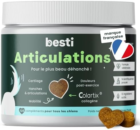 BESTI - Articulations | 120 Compléments Alimentaires Premium pour...