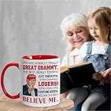 Viberty Mother's Day Gift for Grammy, Grammy's Gifts for Grandma, Best Grammy Gift From Granddaughter, Grandson for Christmas, Birthday, Funny Grammies Present Idea, Grammy Ceramic Mug