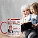Viberty Mother's Day Gift for Grammy, Grammy's Gifts for Grandma, Best Grammy Gift From Granddaughter, Grandson for Christmas, Birthday, Funny Grammies Present Idea, Grammy Ceramic Mug