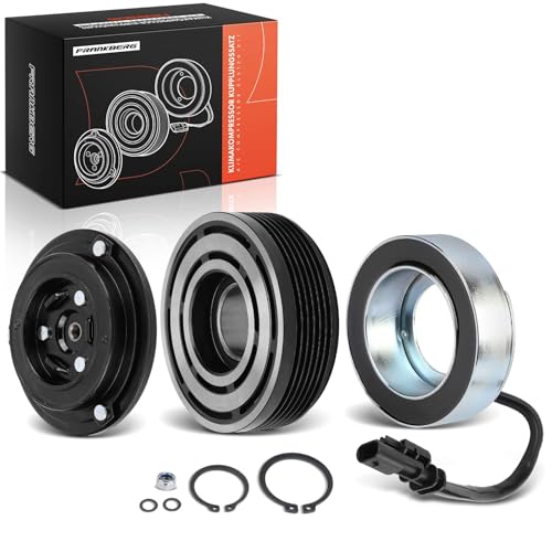 Frankberg Puleggia motrice + Puleggia della cinghia + Bobina del solenoide CVC Benzina Compatibile con Cruze J300 Compatto J305 Orlando J309 Astra J P10 Replace# 13414019