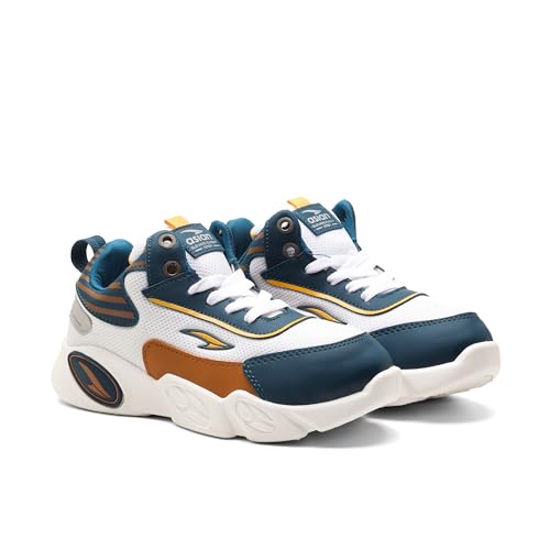 Image of ASIAN Kids VISION-11 Stylish Casual Chunky Sneakers with Laces for Boys, Trendy and Comfortable Shoes Perfect, Walking, and Outdoor Play, Lightweight and Durable Design Suitable for Kids