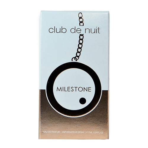 Image of Armaf Club De Nuit Milestone Eau De Parfum (EDP) - 7ML Trial Pack | Woody Floral Musk Long-Lasting Fragrance for Men & Women | Elegant, Unisex Scent