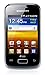 Samsung Galaxy Y Duos S6102 Smartphone (8 cm (3,14 Zoll) Touchscreen, 3,2 Megapixel Kamera, Android 2.3) strong-black