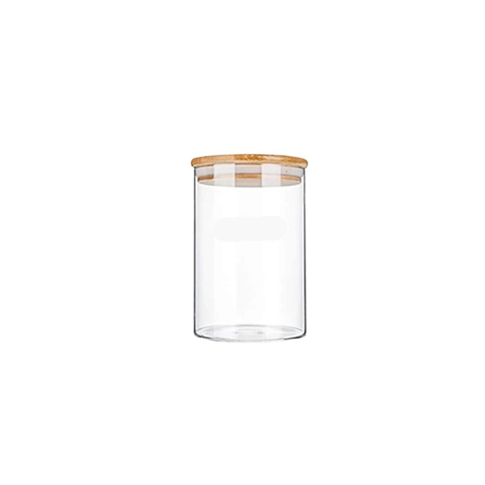 ASMJHQCLW Kitchen Storage Jar, Glass Coffee Bean Jar Airtight Storage Multiple Sizes(900ml)