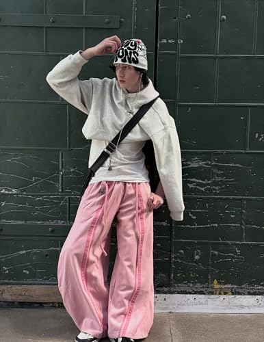 Aelfric Eden Stripe Super Baggy Sweatpants Oversized Barrel Pants Vintage Wide Leg Elastic Waist Lantern Trouser Unisex4