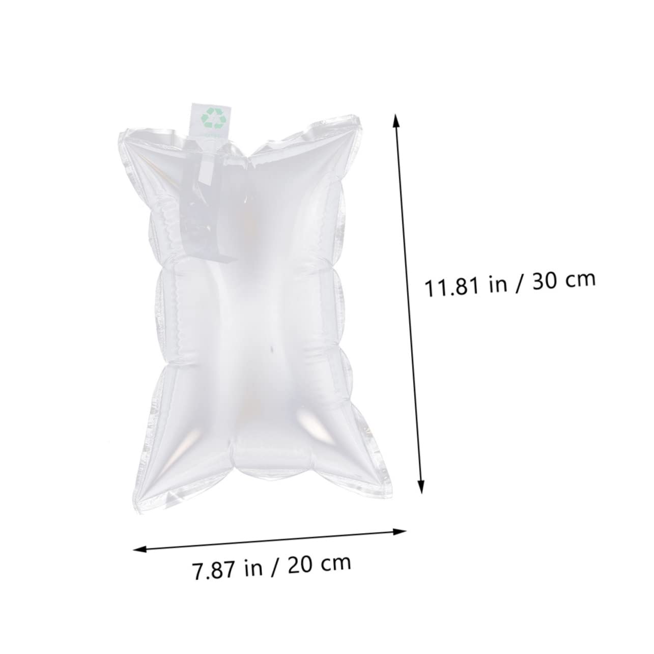 FUNOMOCYA 50pcs Filling Bag Air Pillow for Plane Travel Air Packaging Bag Travel for Airplane Anti-collision Air Pouch Air Filled Pillow Travel Pillows Bag Inflatable Pe Film