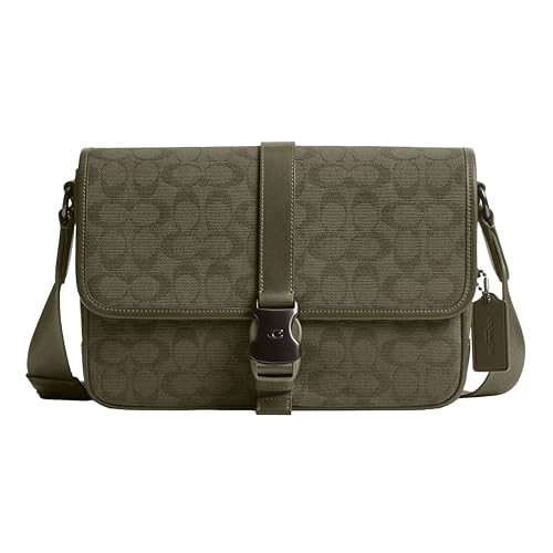Coach League Messenger Bag, Army Green