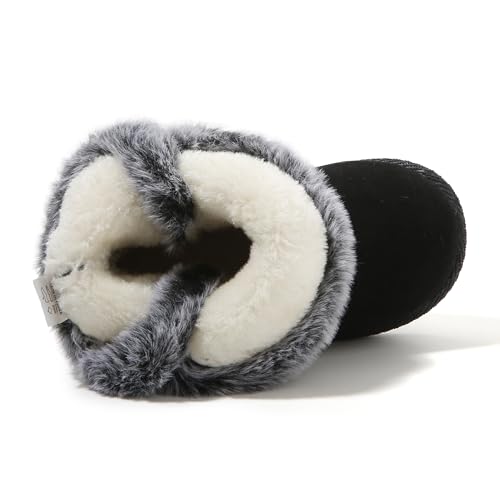 Image of Femizee Girls Boys Warm Winter Boots Kids Outdoor Snow Boots(Toddler /Little Kid)