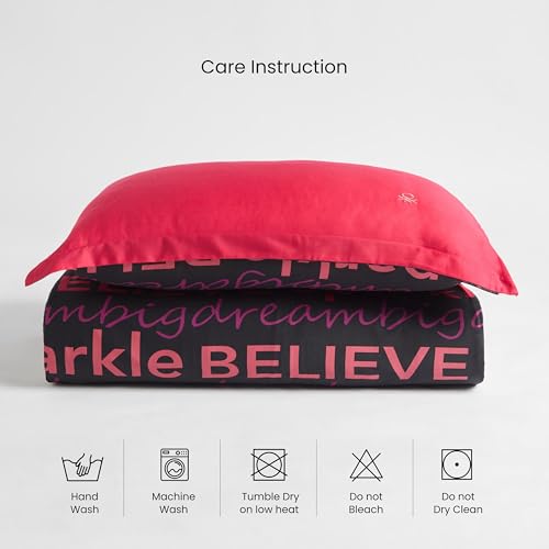 Image of 210 TC Kids Digital Printed Pure Cotton Single Bedsheet with 1 Pillow Cover