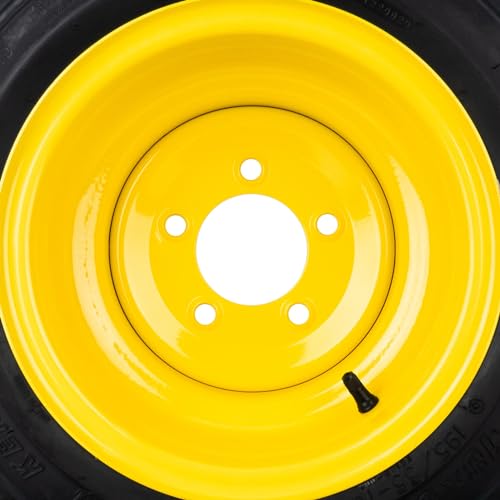 (2) Industrial Tire Assemblies 18x8.50-10 Fits John Deere 1023E 1026R 1025R LVA20123